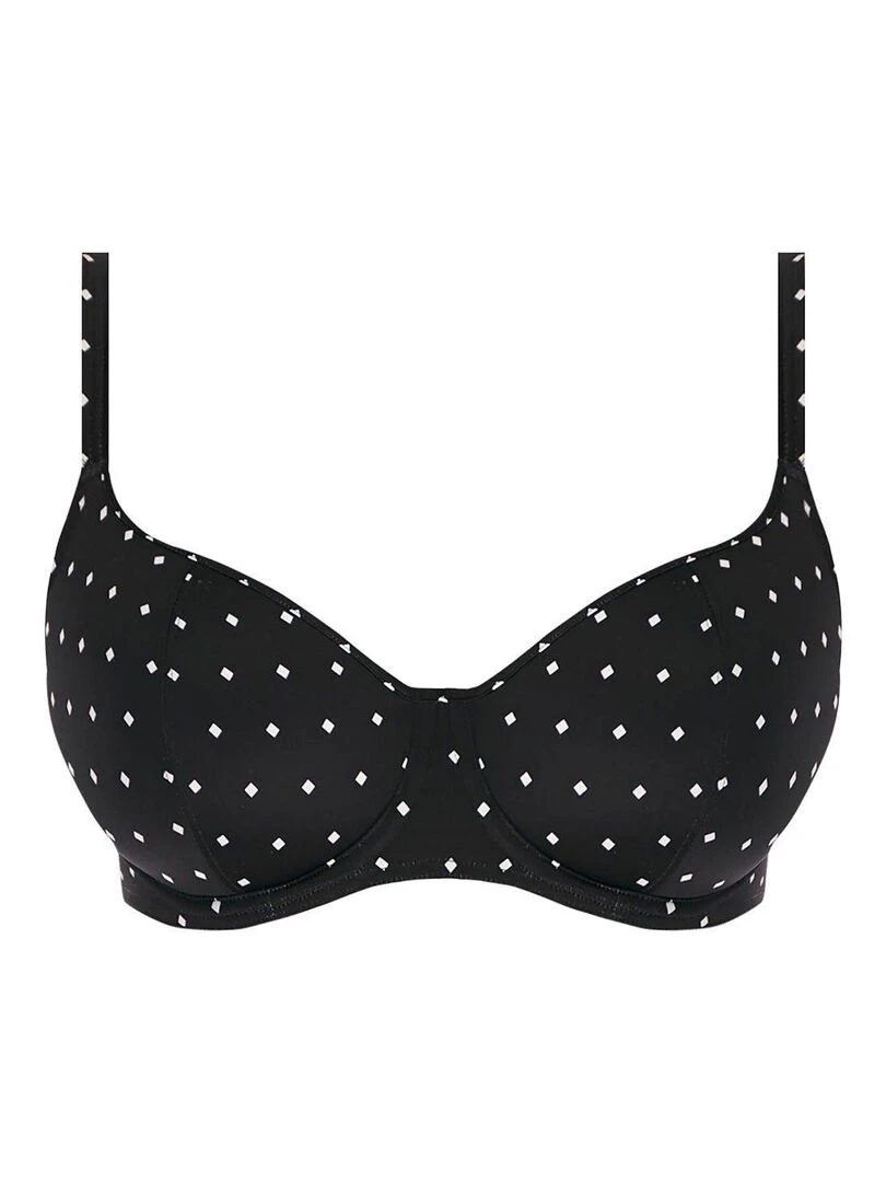 Haut de maillot de bain à armatures Jewel cove   Noir