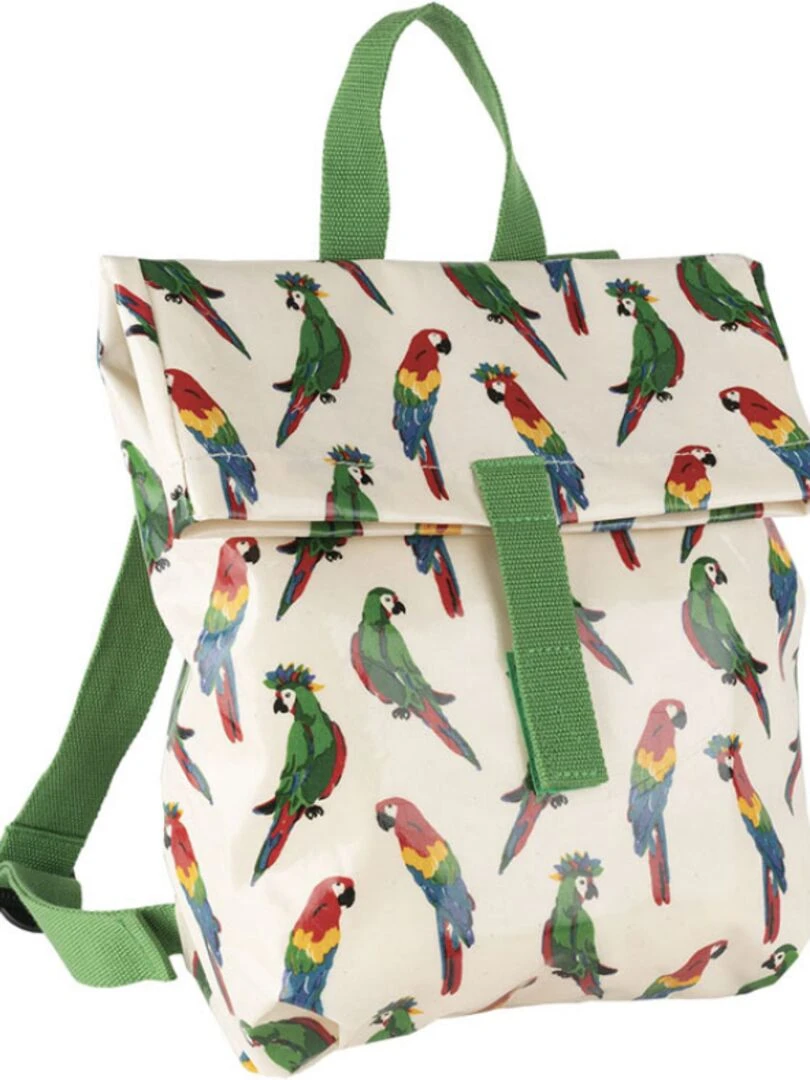 Sac à dos bébé mini coursier Le Petit Lucas Du Tertre Le Perroquet Vert