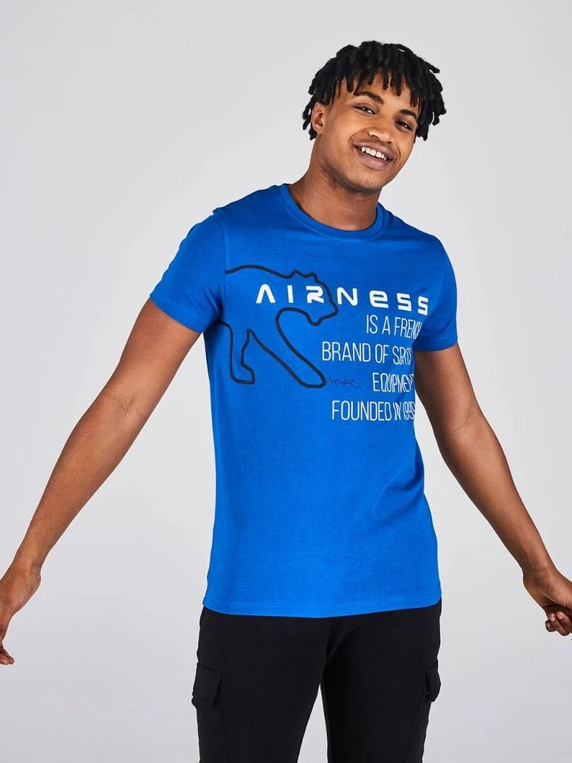 TEE SHIRT DEVON Airness Bleu