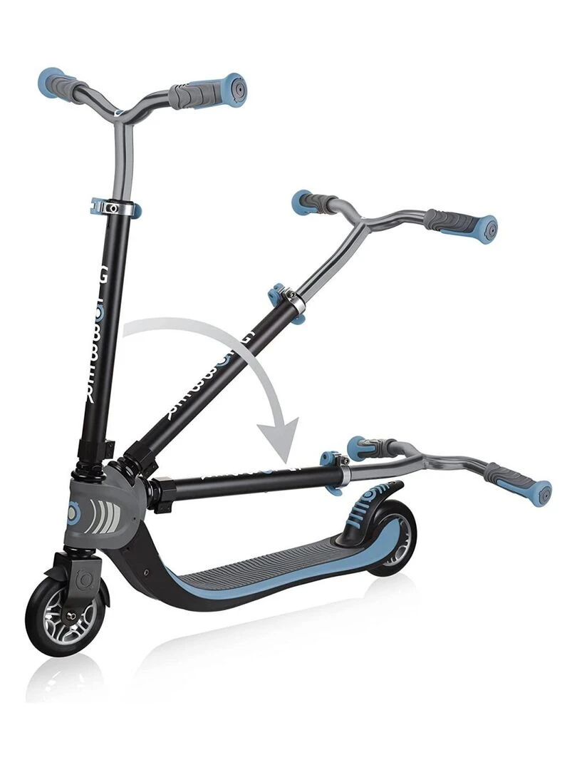 Trottinette electriqueFlow 125 Foldable Gris   Bleu cendré   Bleu