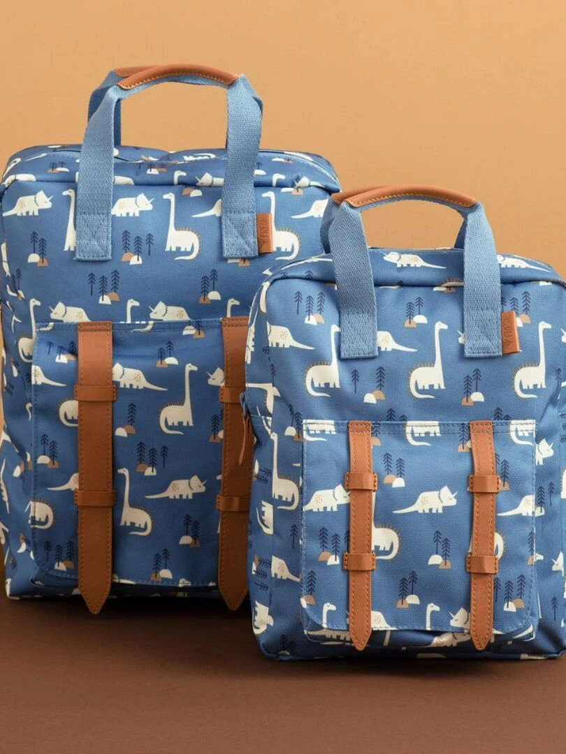 Sac à dos bébé Dino Bleu