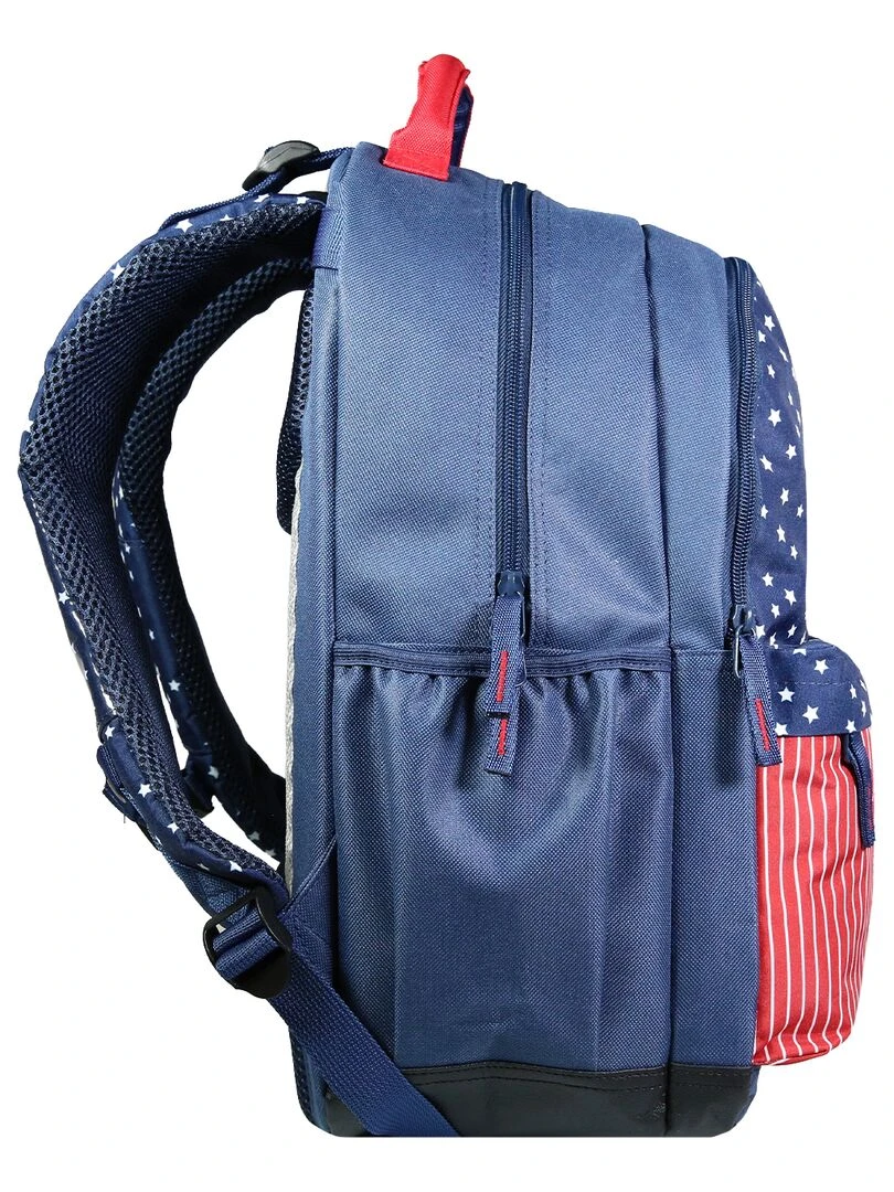BAGTROTTER Sac à dos 2 compartiments Phileas Bleu USA   Bleu