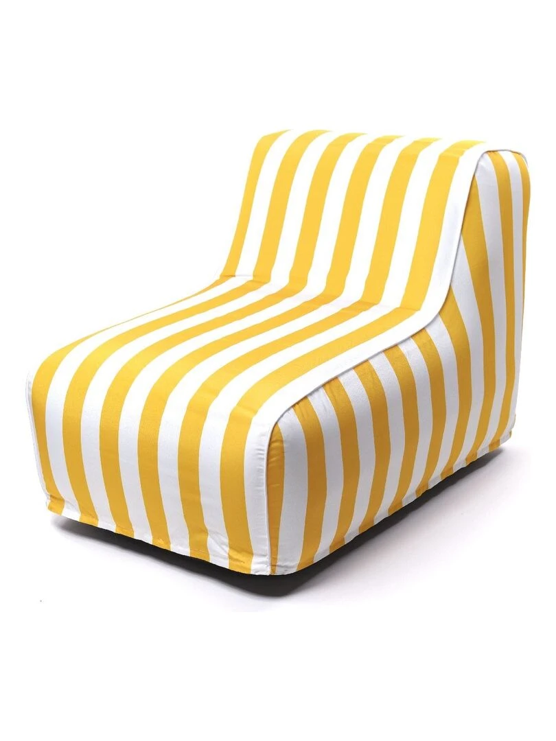 Fauteuil gonflable 'SUMMER STRIPES' 'TODAY'   Jaune