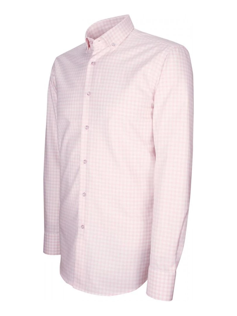 Chemise mode vichy OLIVER   Rose