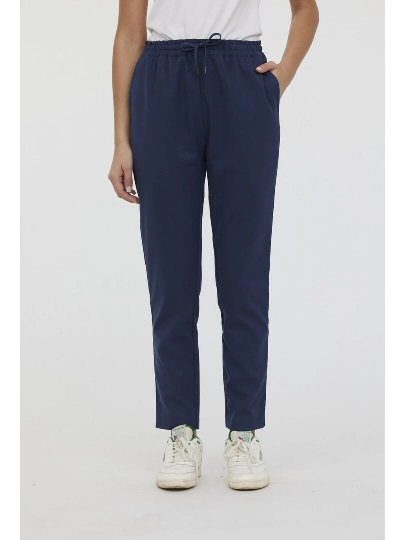 Lee Cooper Pantalon lyocell regular GURI Bleu foncé