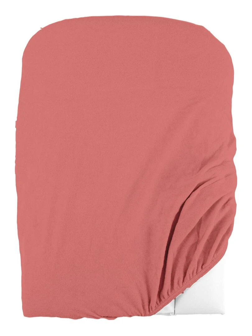 Housse de matelas à langer en éponge bouclette Orange