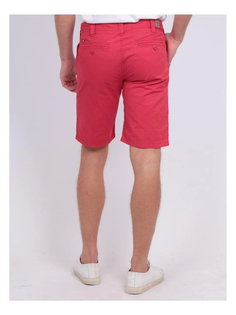 Bermuda chino BAGOO Rouge
