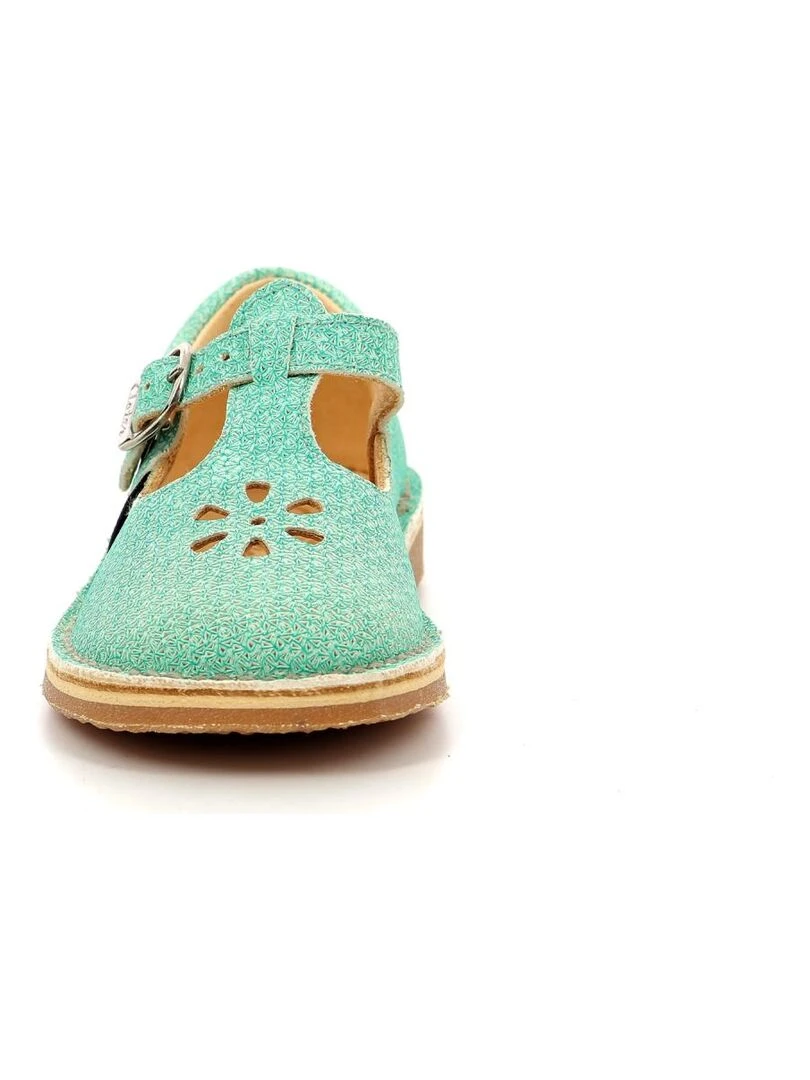 Salomés Cuir Dingo 2   Vert