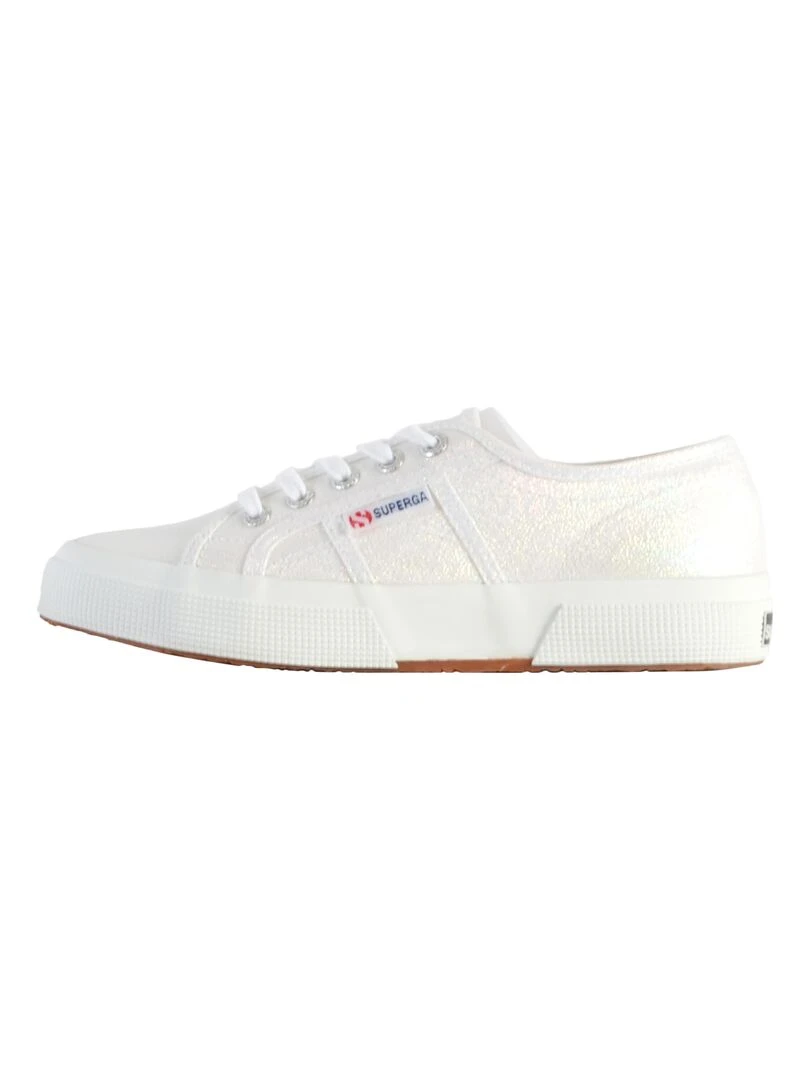 Basket Basse à Lacets Superga Lamew Blanc