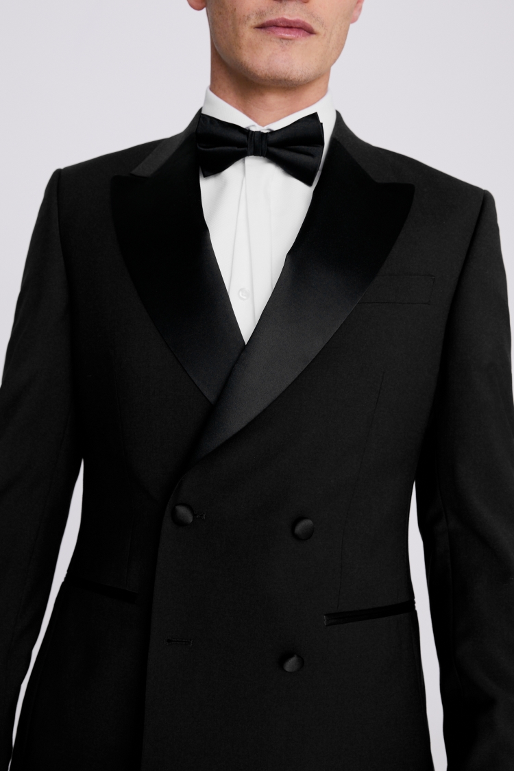 Ted Baker Tailored Fit Black Notch Lapel Tuxedo Jacket    Buy Online at Moss