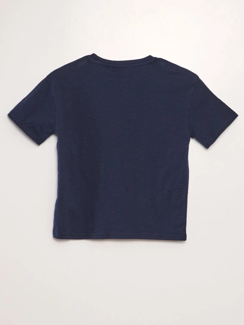 T shirt 'Rolling Stones'   Bleu