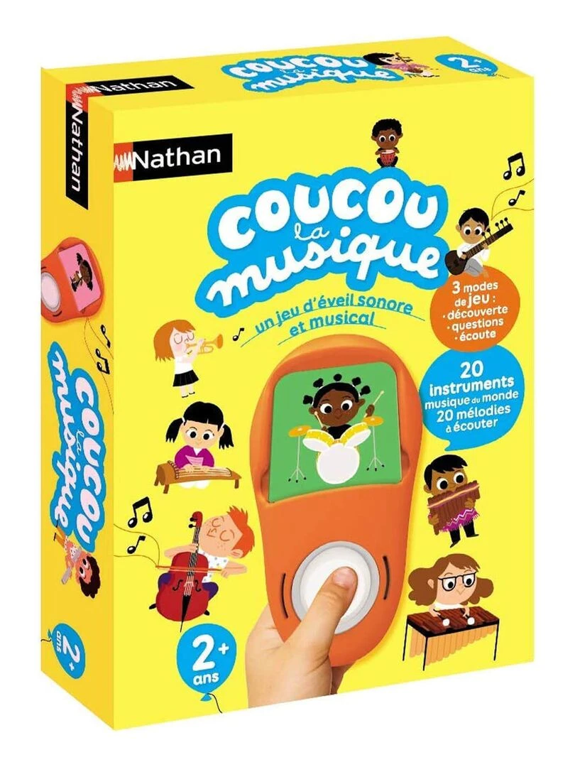 Jeu éducatif Coucou la musique (3 modes)   N/A