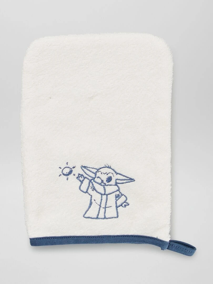 Cape de bain + gant de toilette 'Star Wars'   Bleu/blanc
