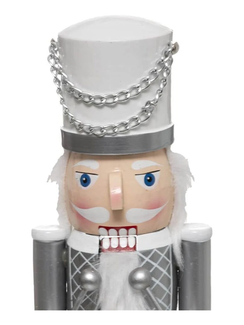 Décoration Casse Noisette argent 38 cm Argent