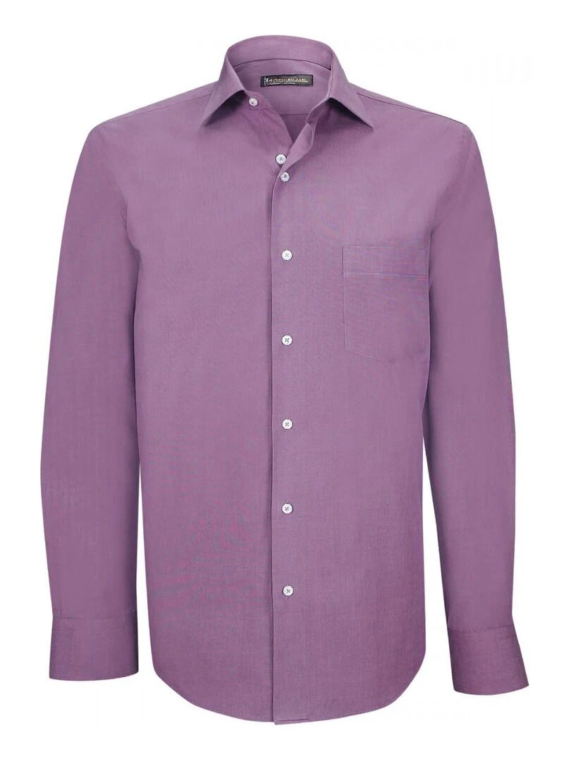 Chemise fil à fil FIRENZE Violet