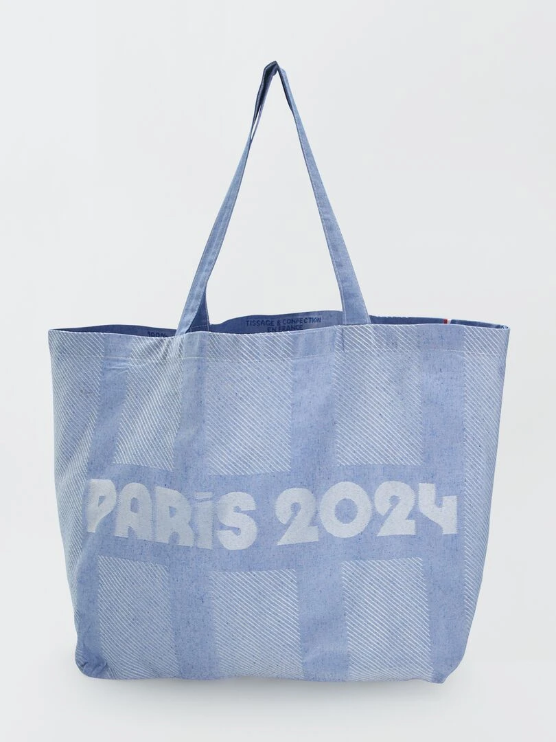 Grand tote bag Paris 2024 BLEU