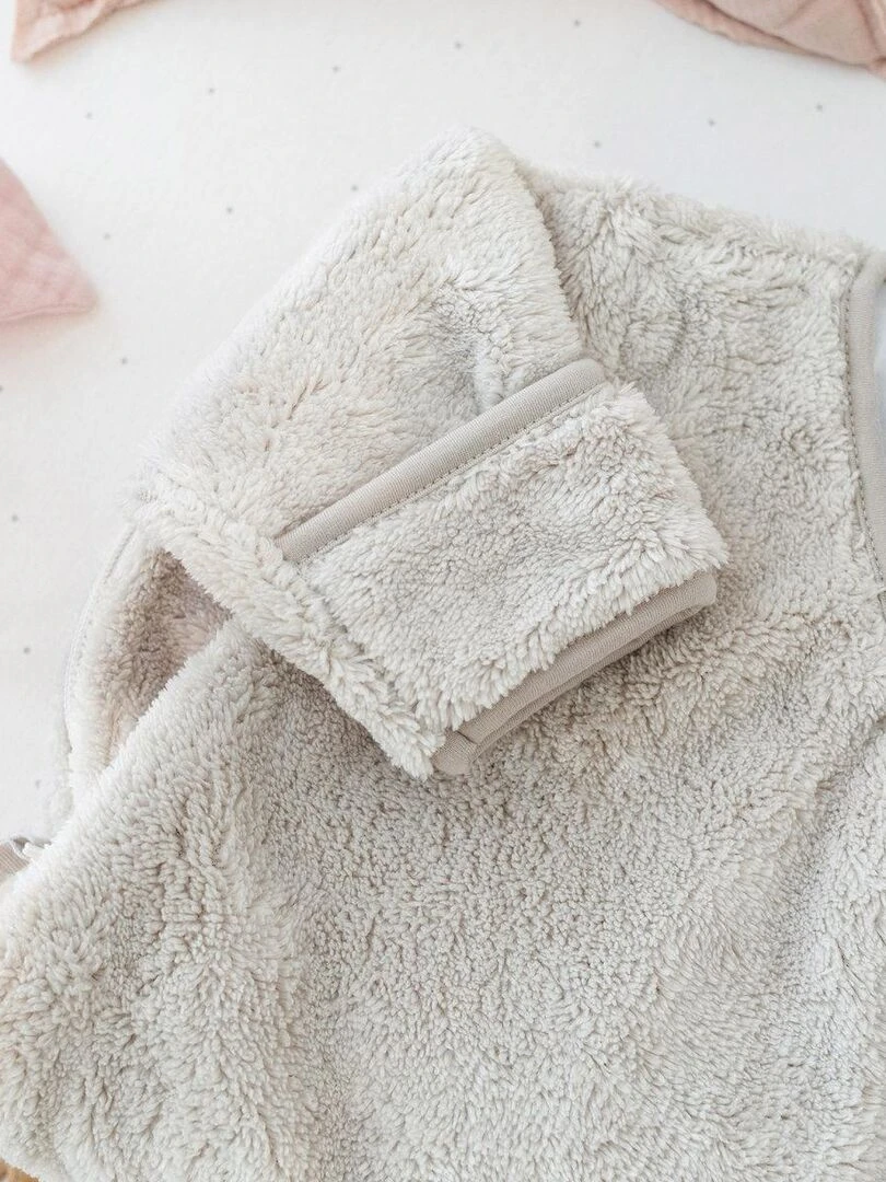 Bemini Gigoteuse avec moufles Softy Beige clair