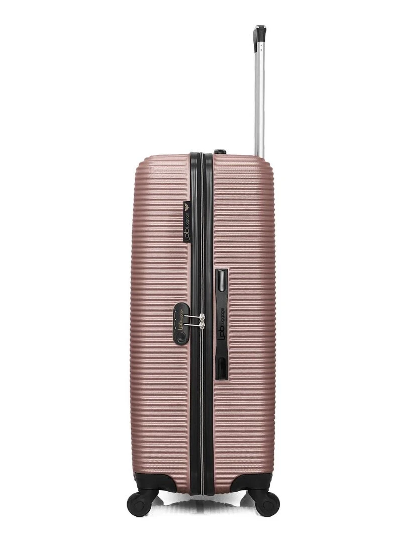 LPB   Set de 3 ABS MUNICH 4 Roues   Rose