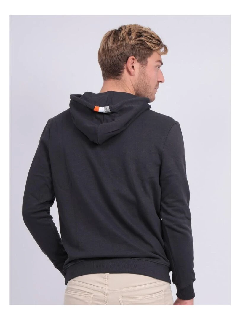 Sweat capuche WODESTO gris anthracite