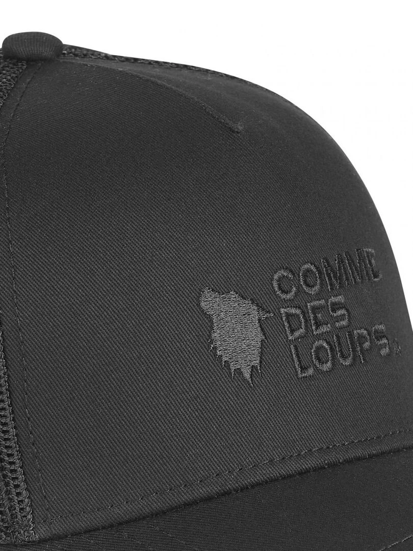 Casquette avec filet uni Class Comme Des Loups   Noir