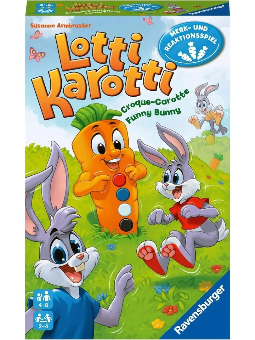 Lotti Karotti jeu de lapin à emporter pour 2 4 joueurs N/A