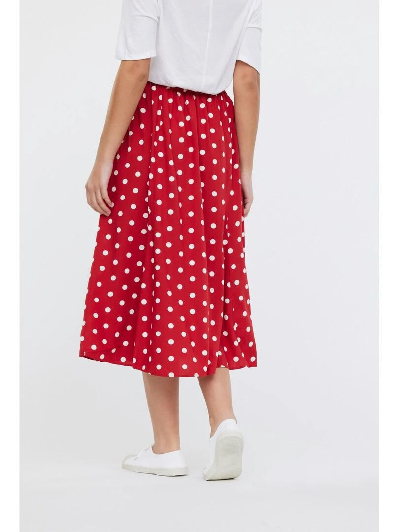 Lee Cooper   Jupe viscose  POLINA   Rouge