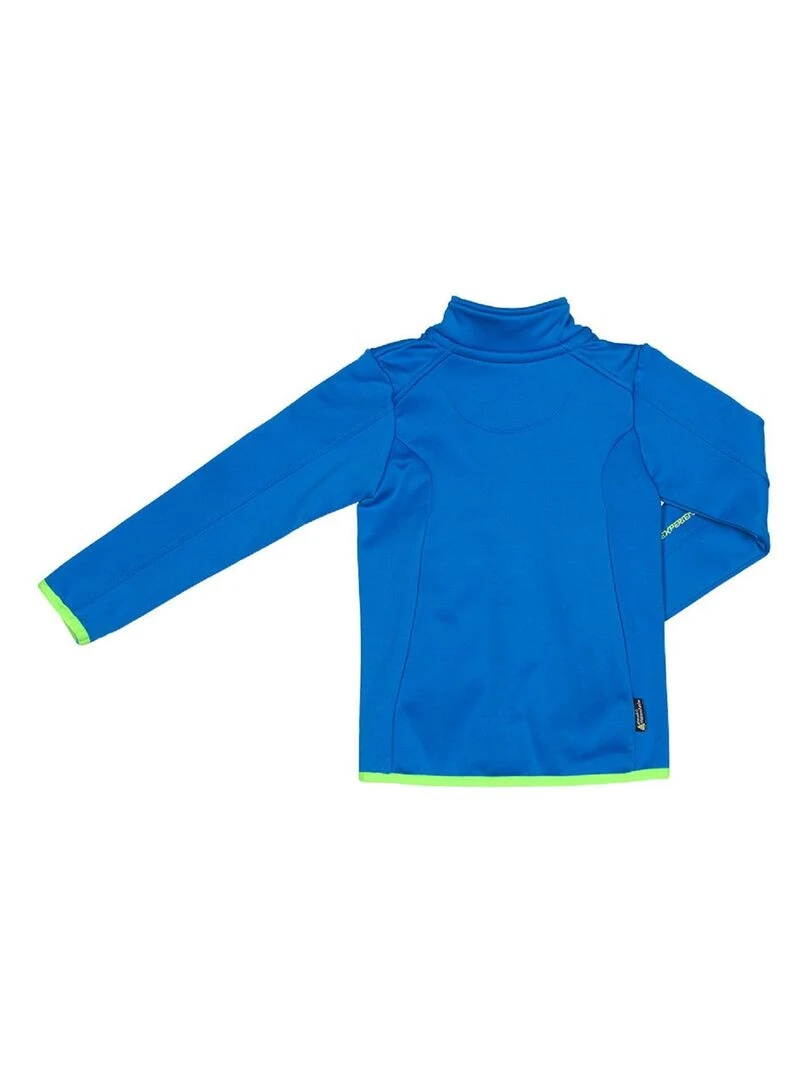 Blouson polarshell garçon ECLIMATE PEAK MOUNTAIN Bleu