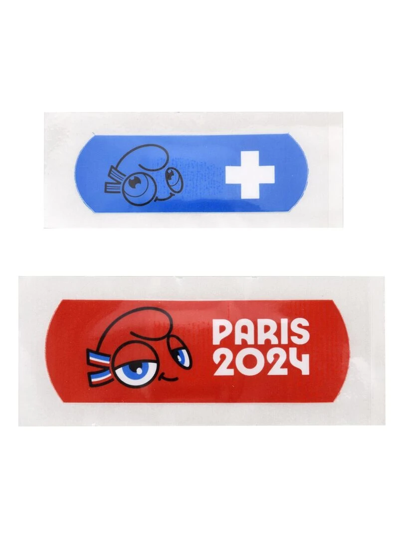 JO 2024   Boîte en métal de 24 pansements   N/A