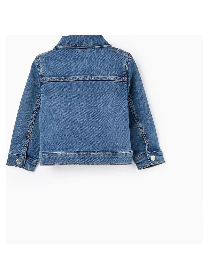 Veste en jean pour bébé fille THE WAVE TRIBE Bleu