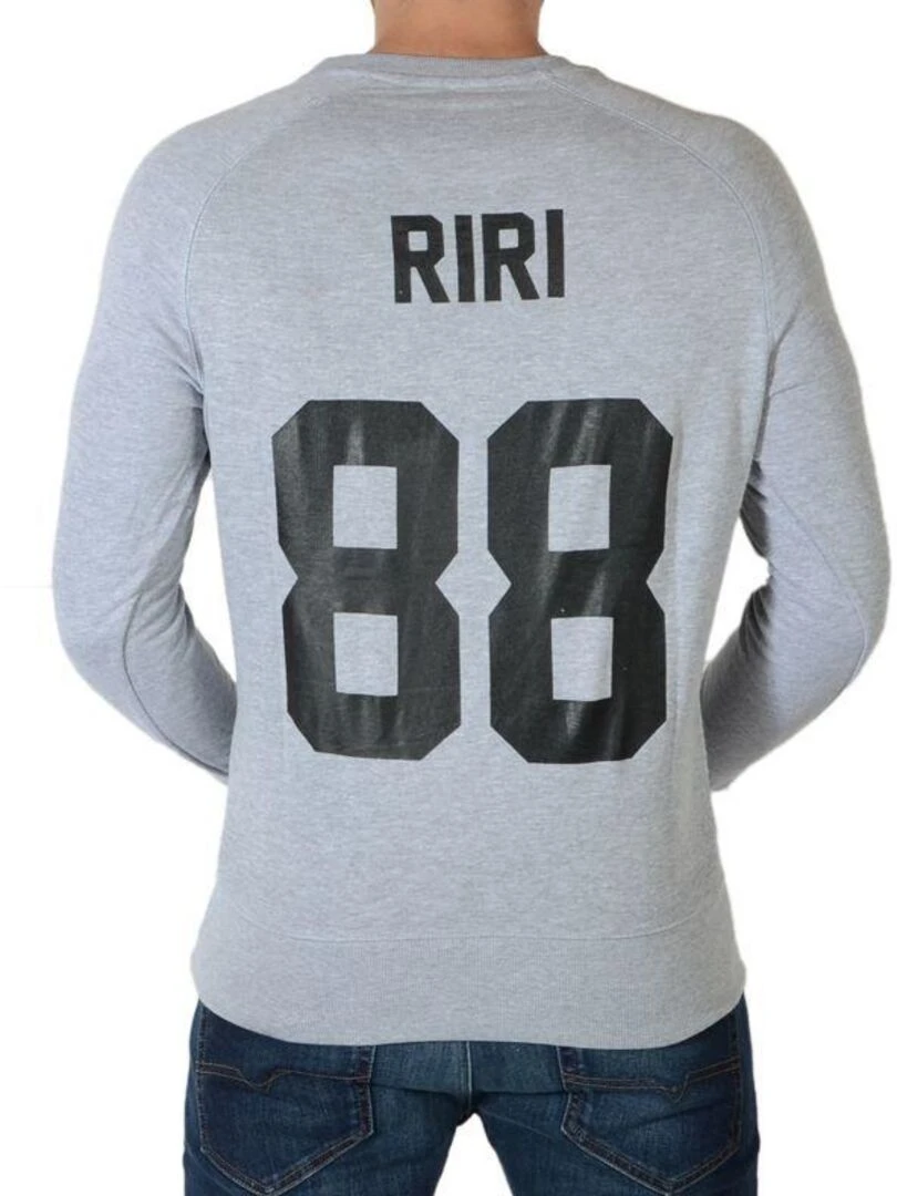 Sweat Eleven Paris Fix Hiri M Gris Chiné Gris