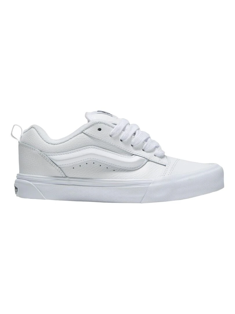 Basket Cuir Vans Knu Skool Blanc