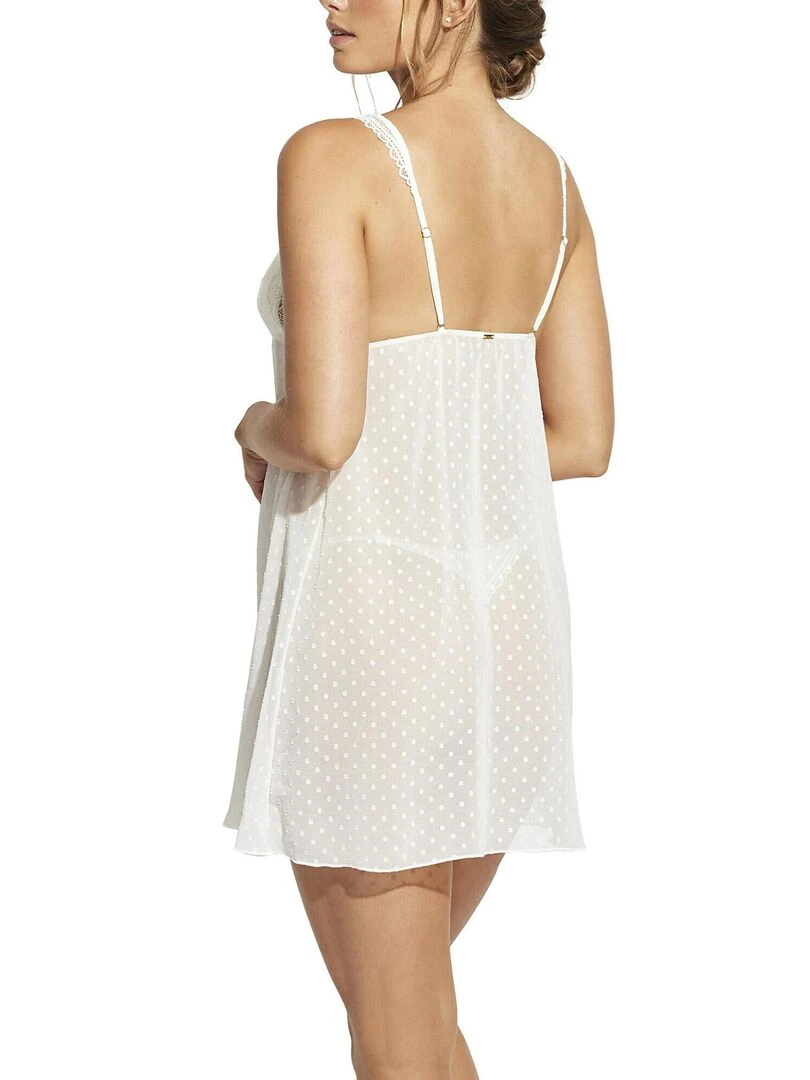 Nuisette préformée sans armatures Penelope Mariage Ecru