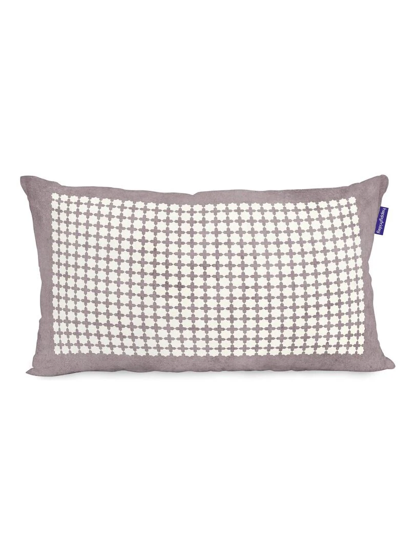 Housse de coussin Bohemia "Happyfriday"   Blanc