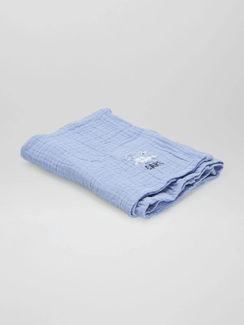 Lot de 3 langes   Bleu/vert/blanc