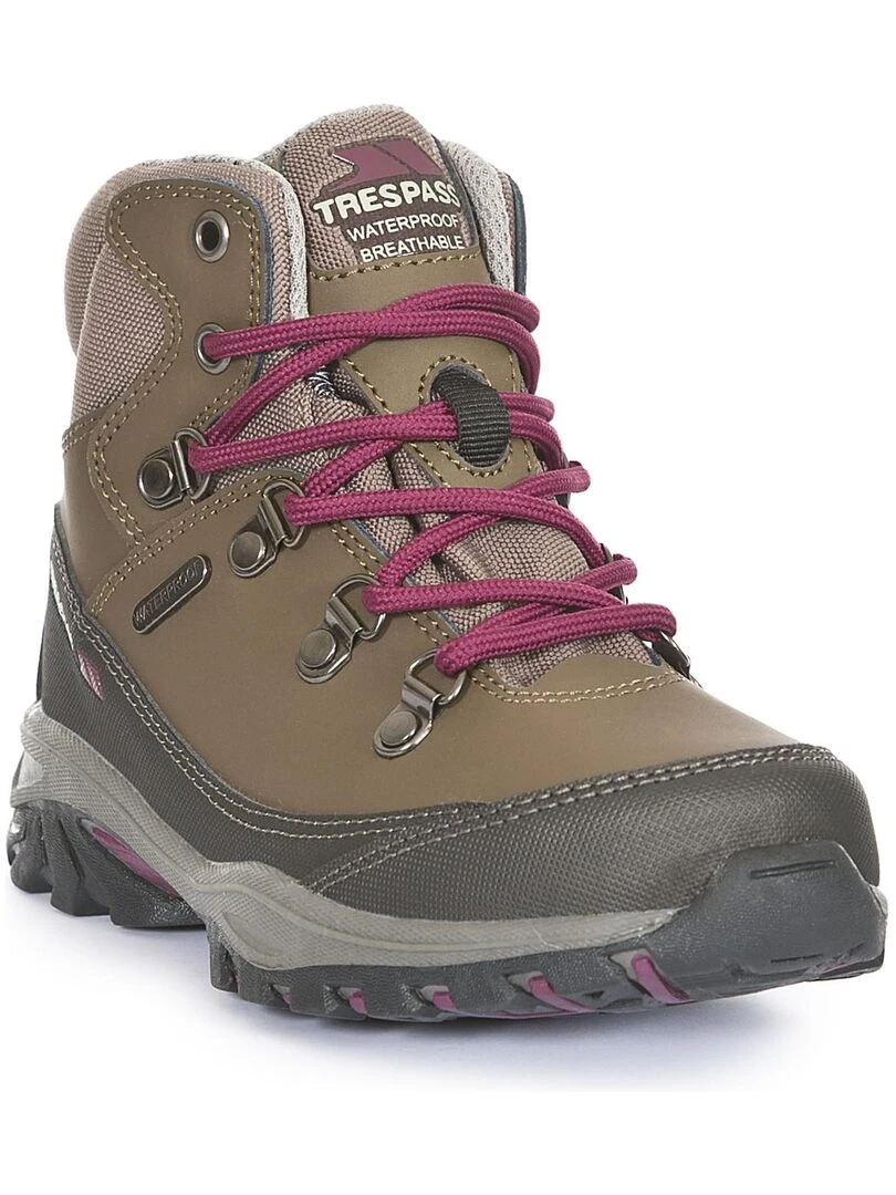 Trespass Glebe II   Chaussures de randonnée imperméables unisexe   Marron