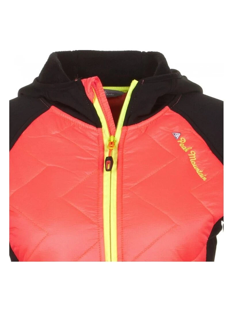 Blouson polarshell femme ACERLA   Orange