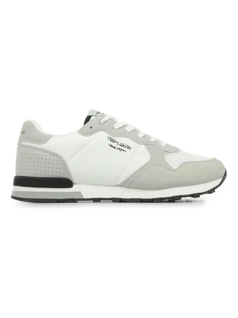 Baskets Teddy Smith Z Tex Blanc Noir