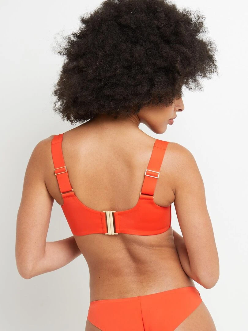 Maillot de bain brassiere Lisa RougeGorge Lingerie Orange