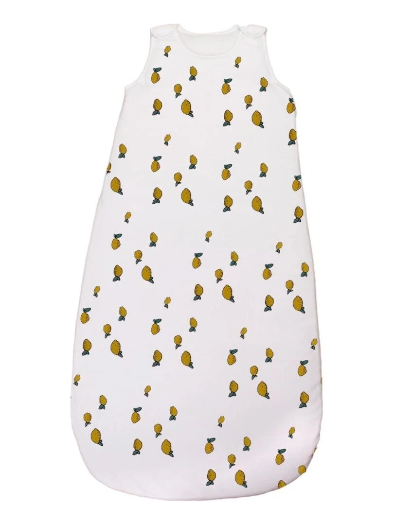 Gigoteuse Mousseline "CITRON" LES CHATOUNETS Blanc Jaune
