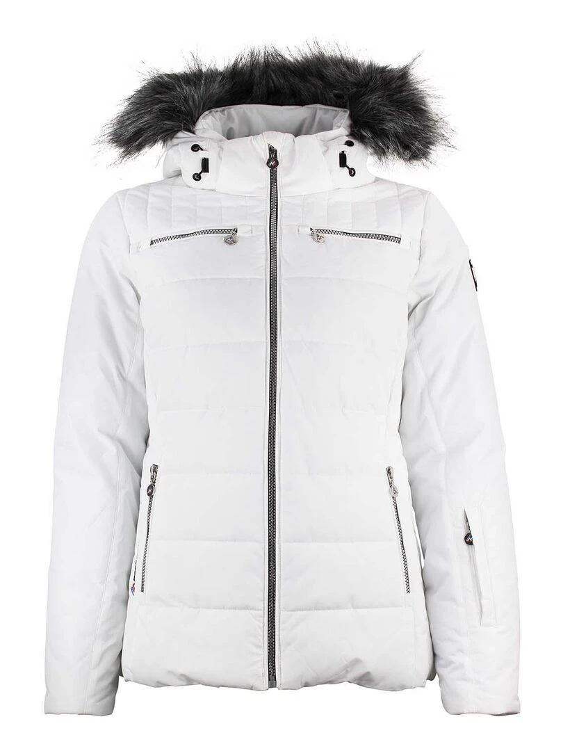 Doudoune de ski femme ASALPO PEAK MOUNTAIN Blanc