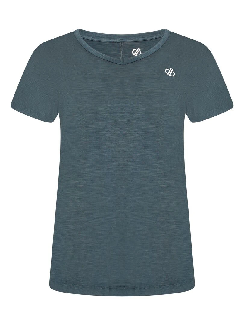 Dare 2B T shirt de sport Bleu Gris