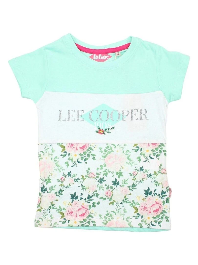 Lee Cooper Ensemble T shirt short fille Imprimé Lee Cooper Bleu turquoise
