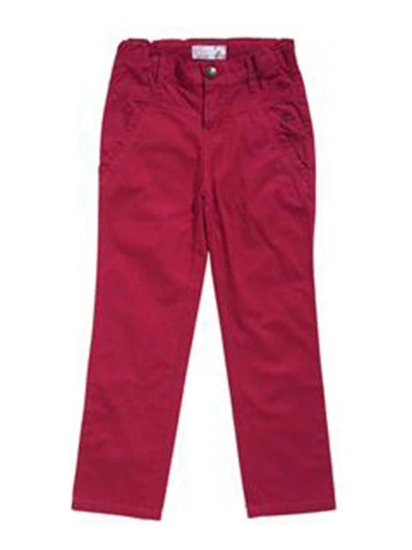 Pantalon coupe droite fille FAKIARA MISS GIRLY Violet