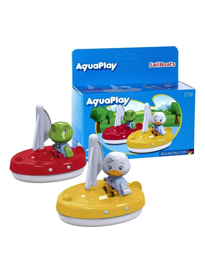 Aqua Play 2 voiliers et 2 figurines   N/A