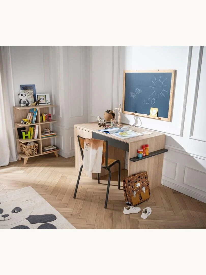 Commode à langer évolutive en bureau   SAUTHON   Gris