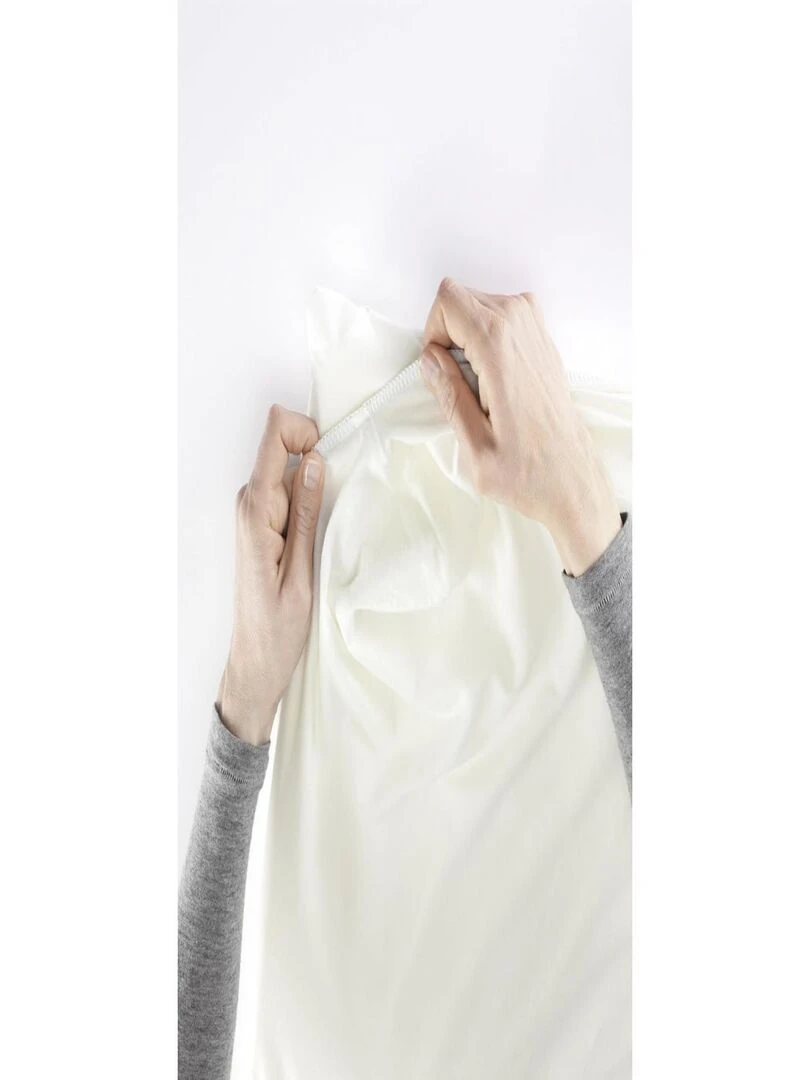 Drap housse pour Lit Parapluie Light Blanc pur Coton bio Blanc