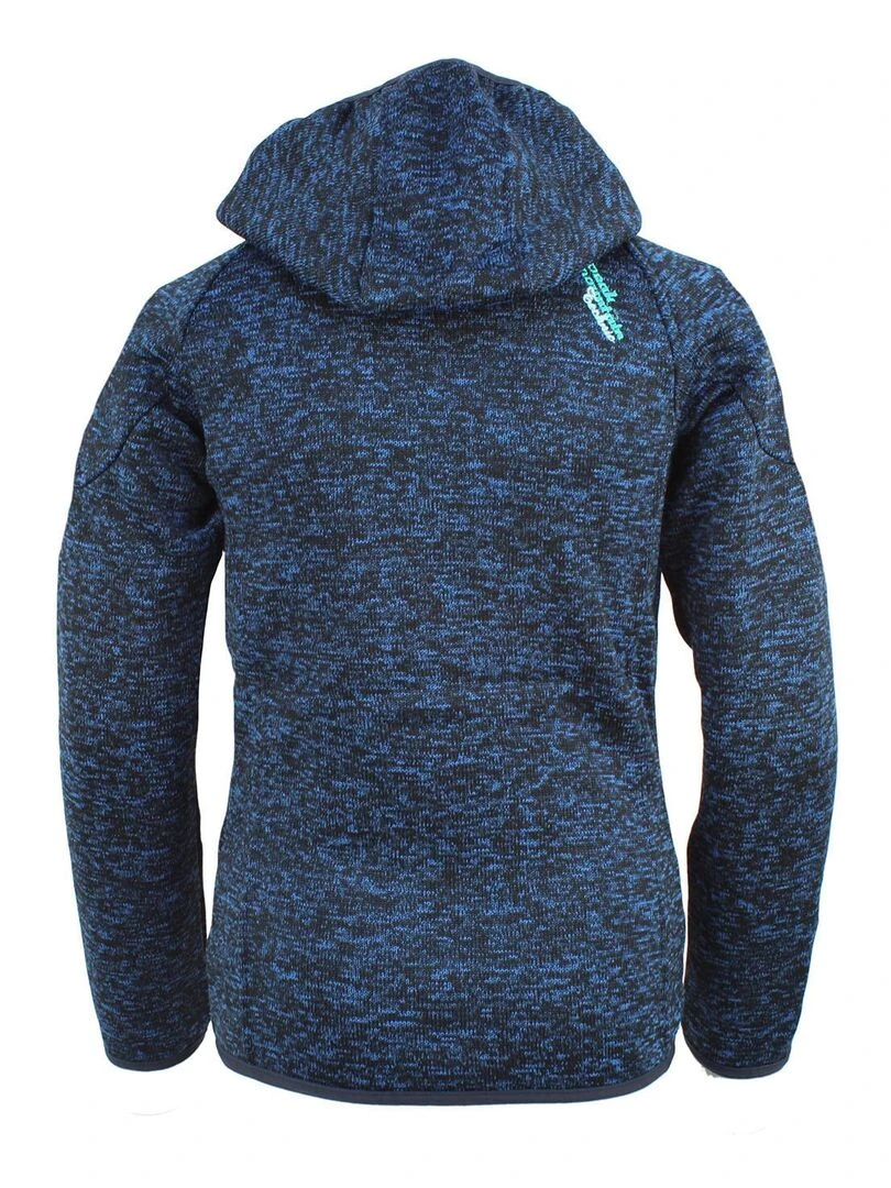 Blouson polaire fille FATORA PEAK MOUNTAIN Bleu
