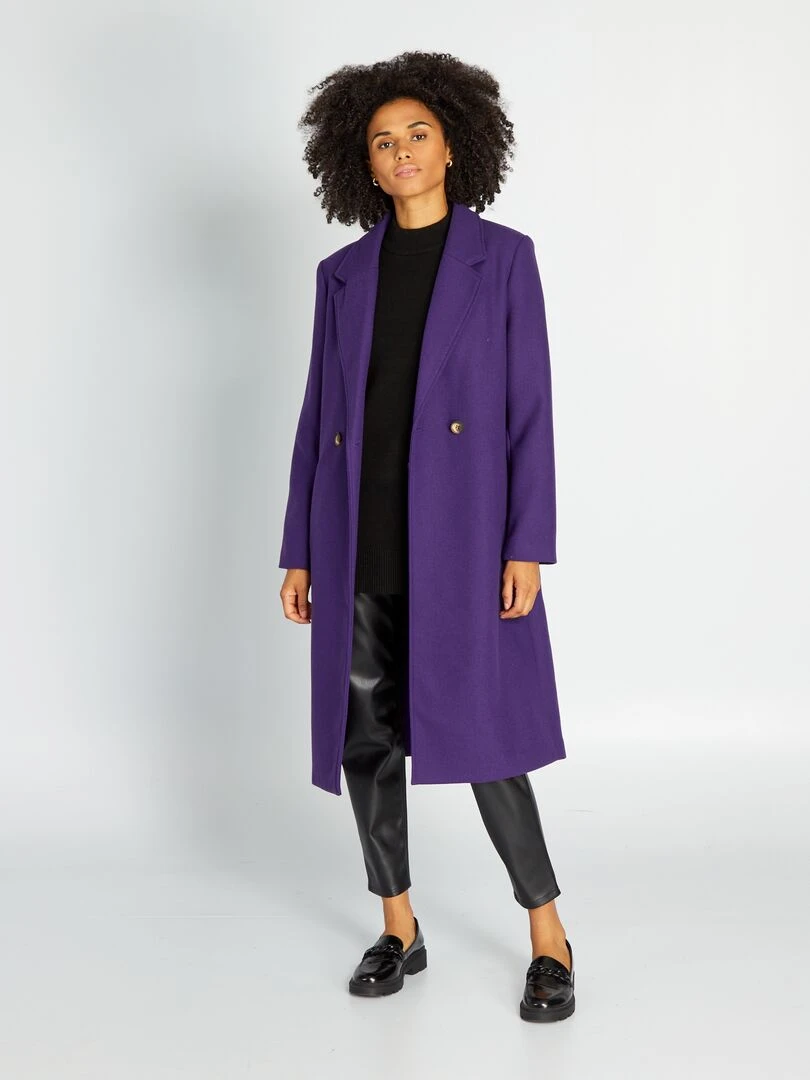 Pantalon en simili   noir