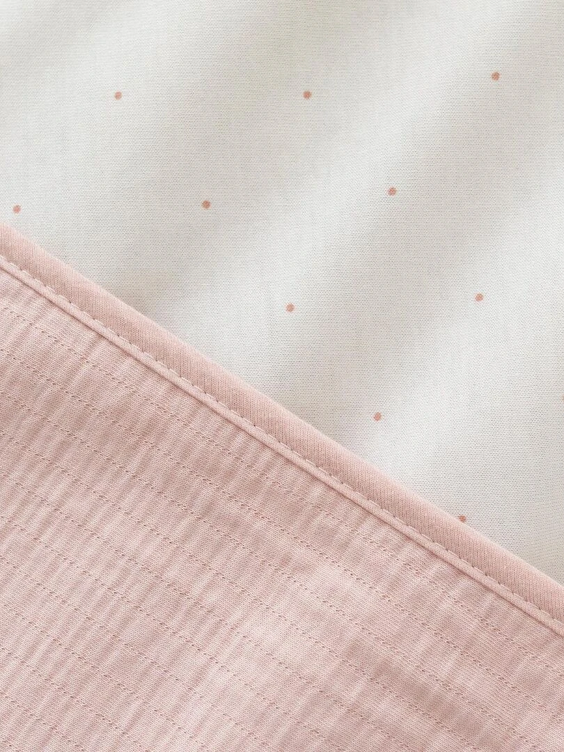 Bemini Couverture Pady tetra jersey et jersey   Rose clair
