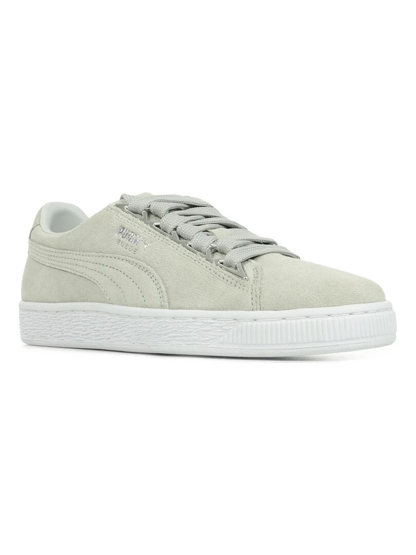 Baskets PUMA Suede Jewel Metalic Wn's Gris